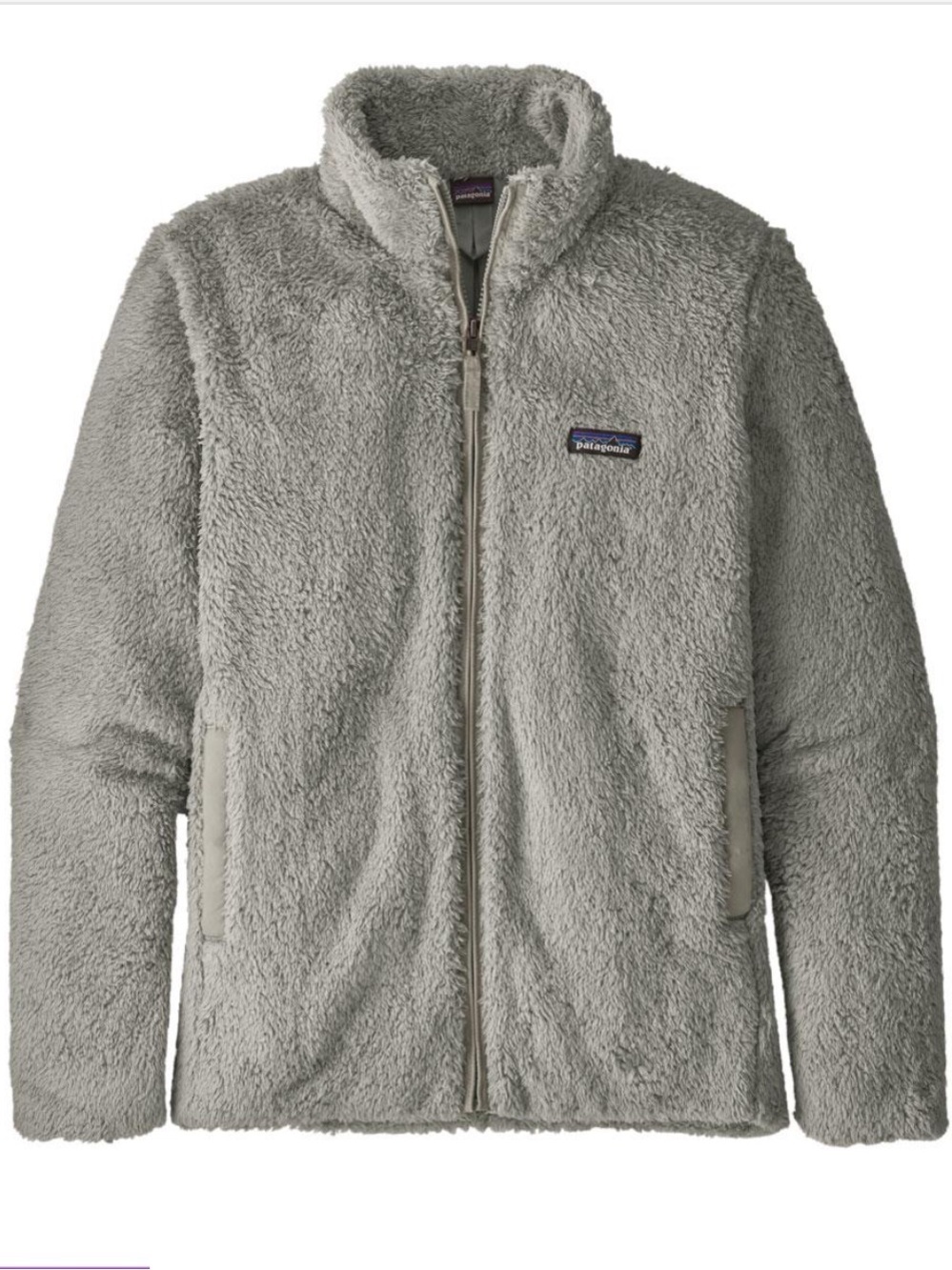 Patagonia Women's Los Gatos Teddy Fleece Jacket — Light Gray szXS